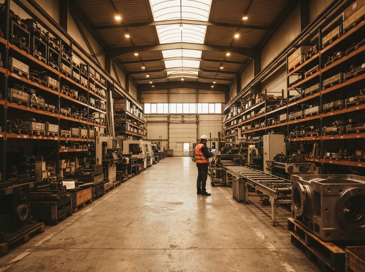 Inventario de equipos y suministros de minería